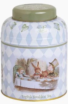 Alice in Wonderland Breakfast Tea in Vintage Caddy - 80 tb