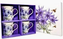 Bee-Tanical Thistle Mug Set of 4