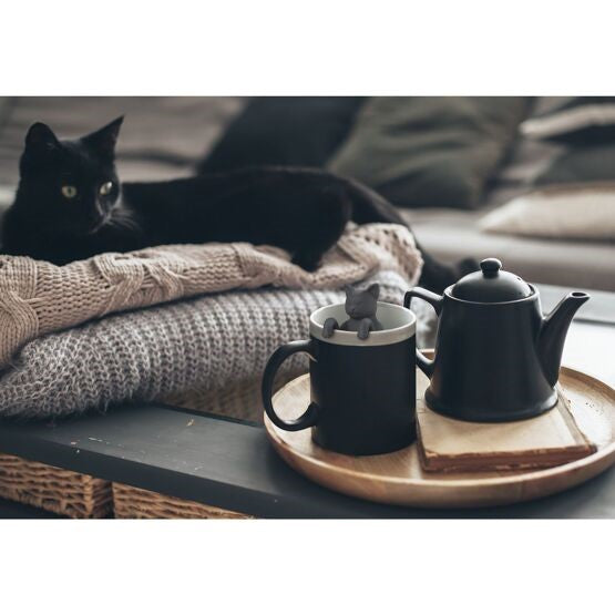 Fred Purrtea - Black Cat Tea Infuser