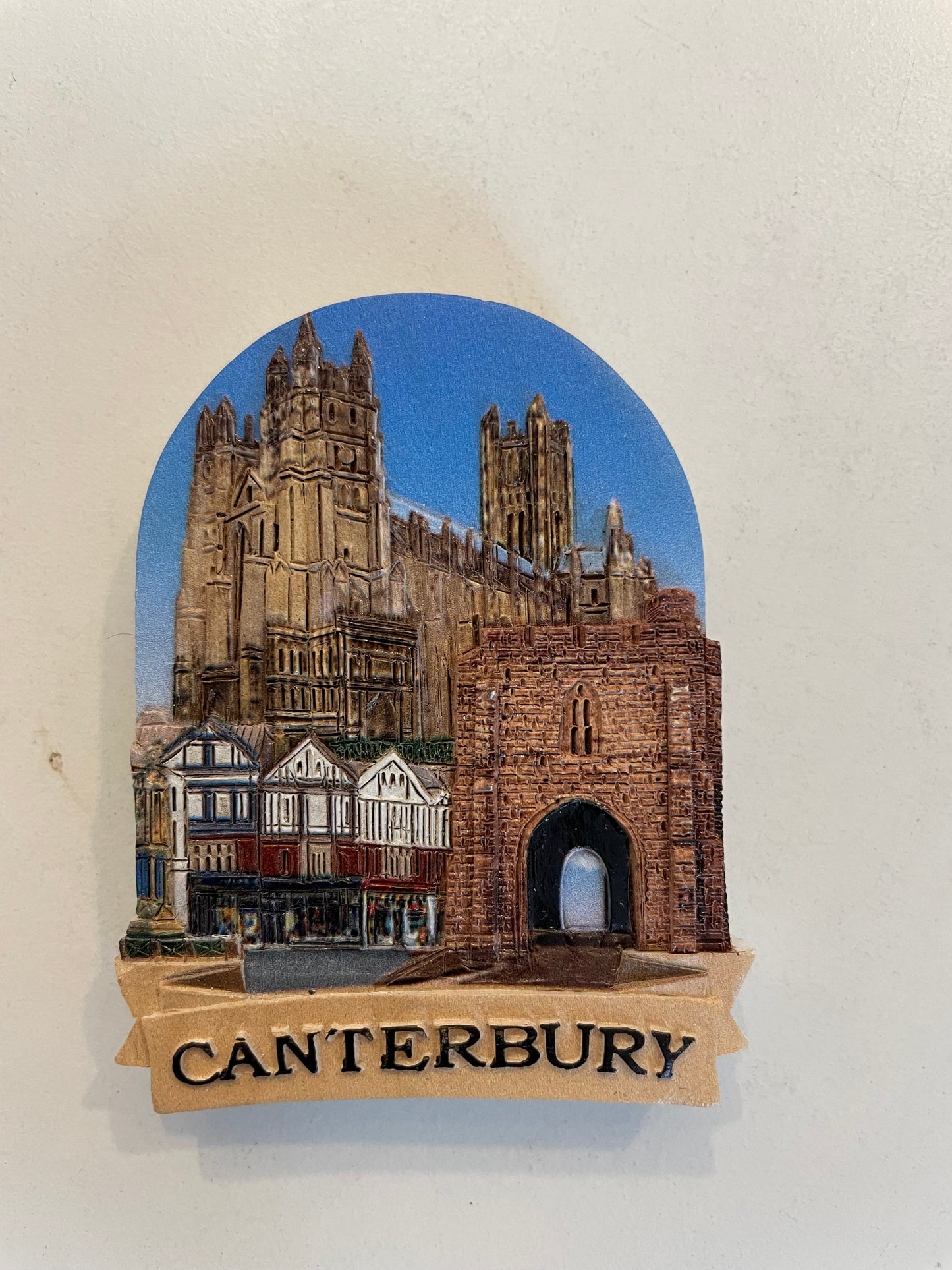 Canterbury Printed Resin Magnet
