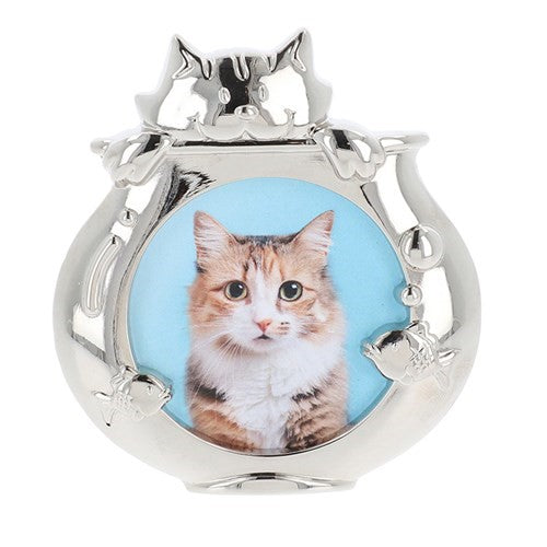 Cat in Goldfish Bowl Frame 3x3