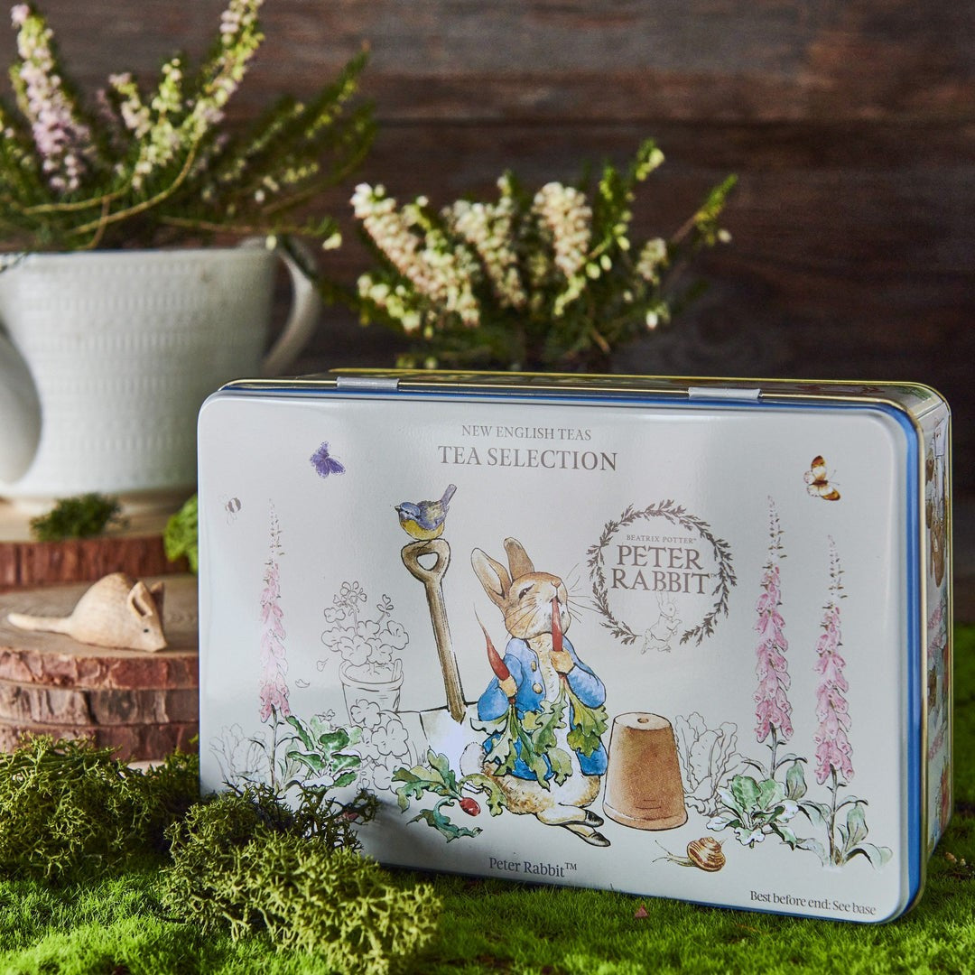 NEW ENGLISH TEAS Teabag Selection Peter Rabbit Tin 100 bags