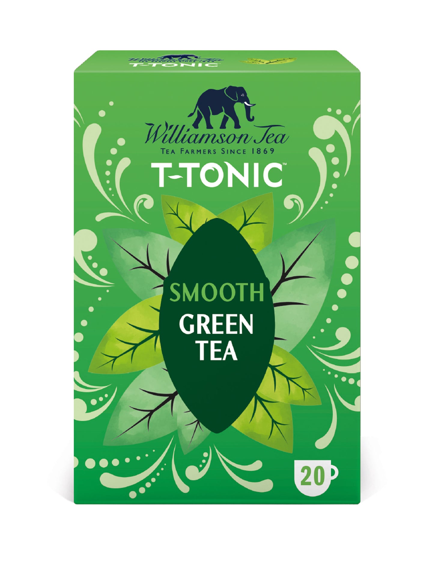 Williamson Tea - T-Tonic Green Tea 20 teabags 40g/1.41oz