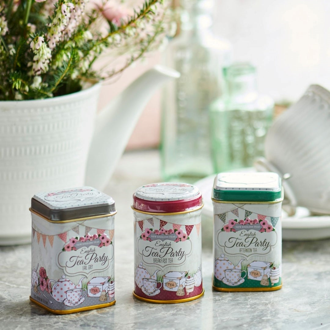 English Tea Party Mini tin triple pack