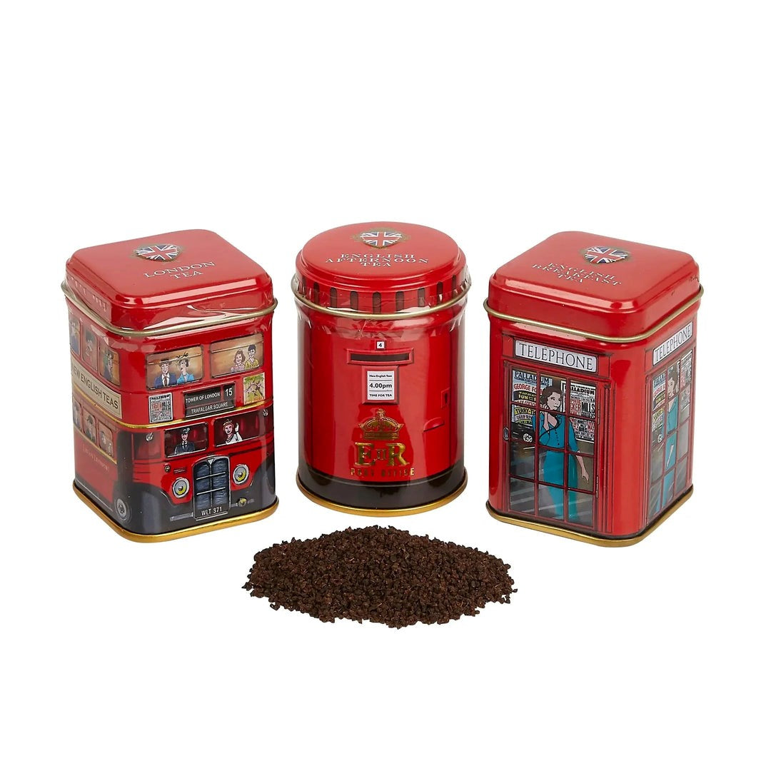 Mini Tin Gift Triple Pack-Traditions - loose tea selection