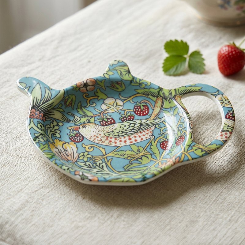 WILLIAM MORRIS - STRAWBERRY THIEF TEABAG TIDY
