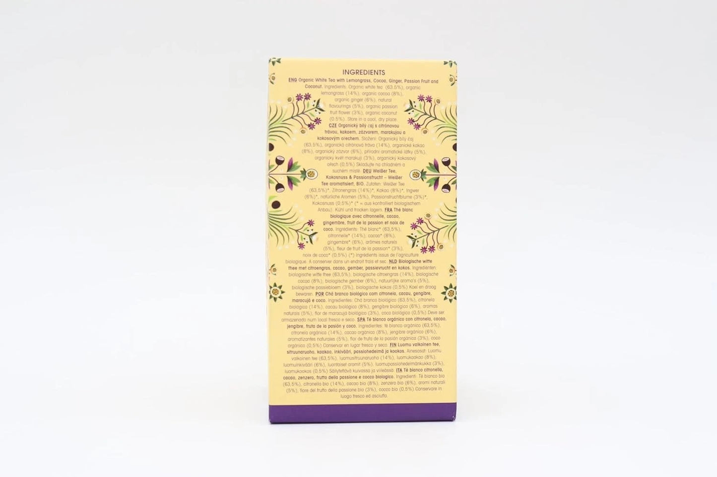 English TS White Tea, Coconut and Passion Fruit