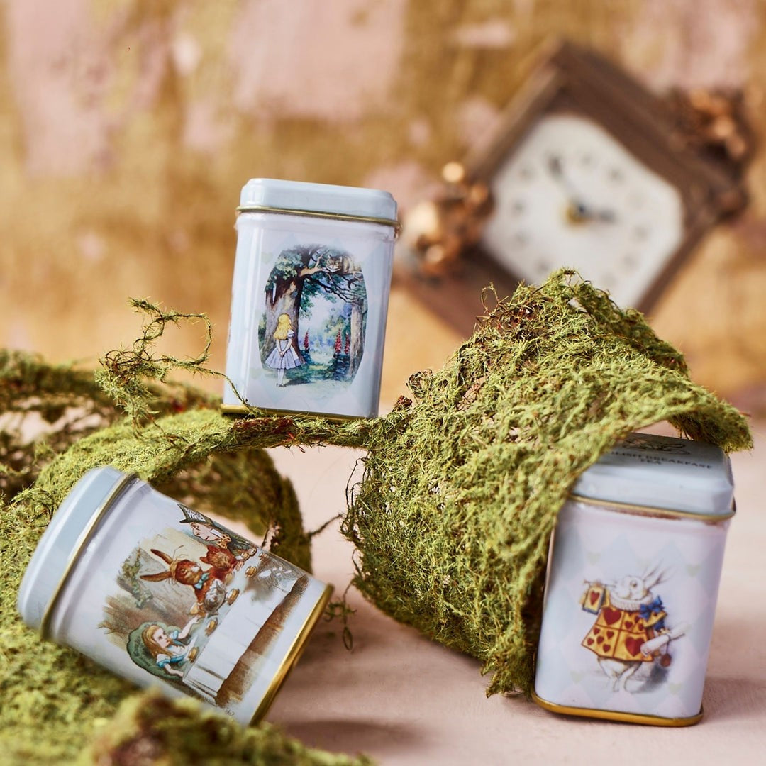 Alice in Wonderland mini tin triple