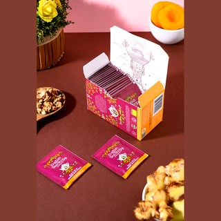 English TS Black Tea & Ginger with Peach - 20 Tea Sachets