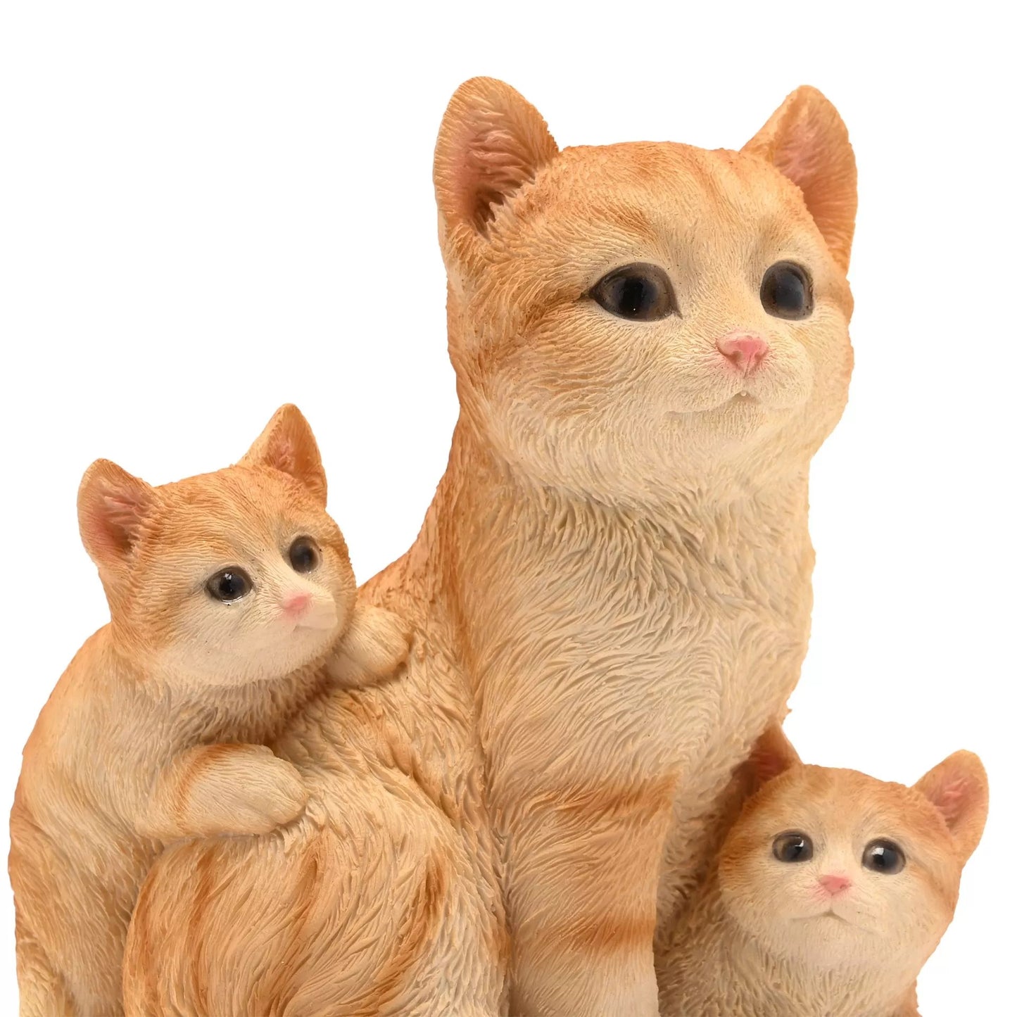 Best of Breed Cat Family Figurine - Height 15cm