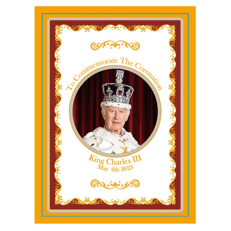 CHARLES III CORONATION MAGNET