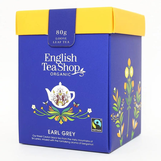 ENGLISH TEA SHOP Earl Grey Whole Leaf Tea - 80g