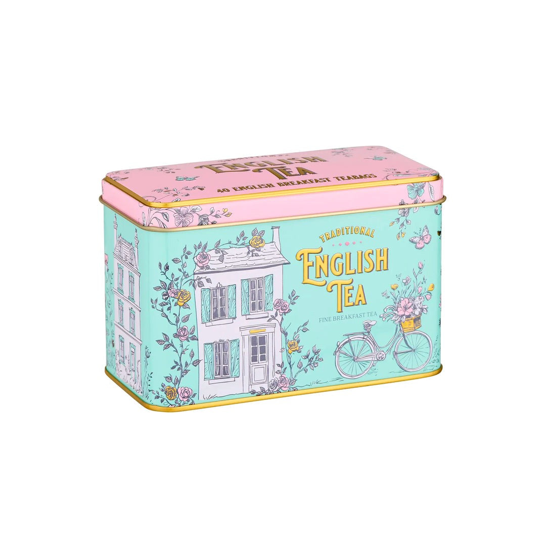New English Teas - English Cottage - Classic Tea Tin 40 teabags
