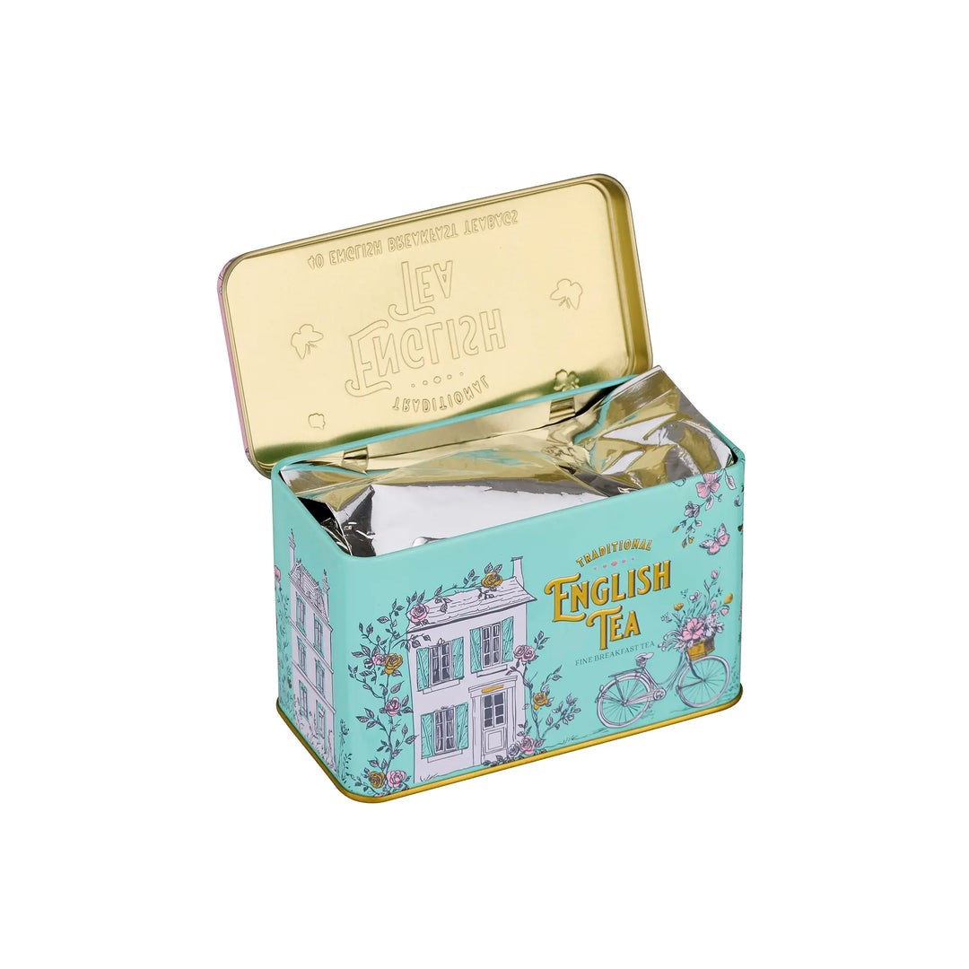 New English Teas - English Cottage - Classic Tea Tin 40 teabags