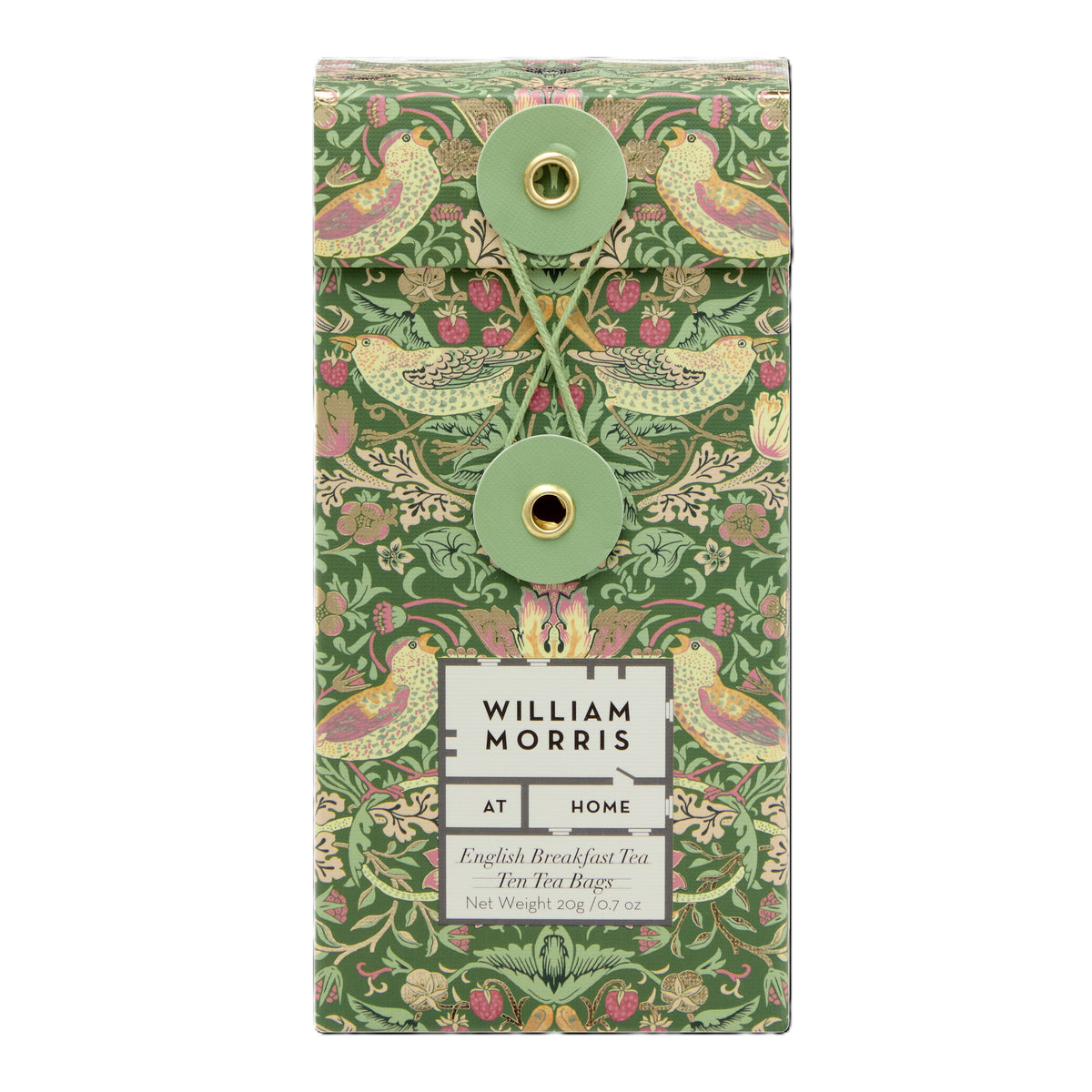 William Morris - At Home - English Breakfast - 10 tea bags in a gift carton