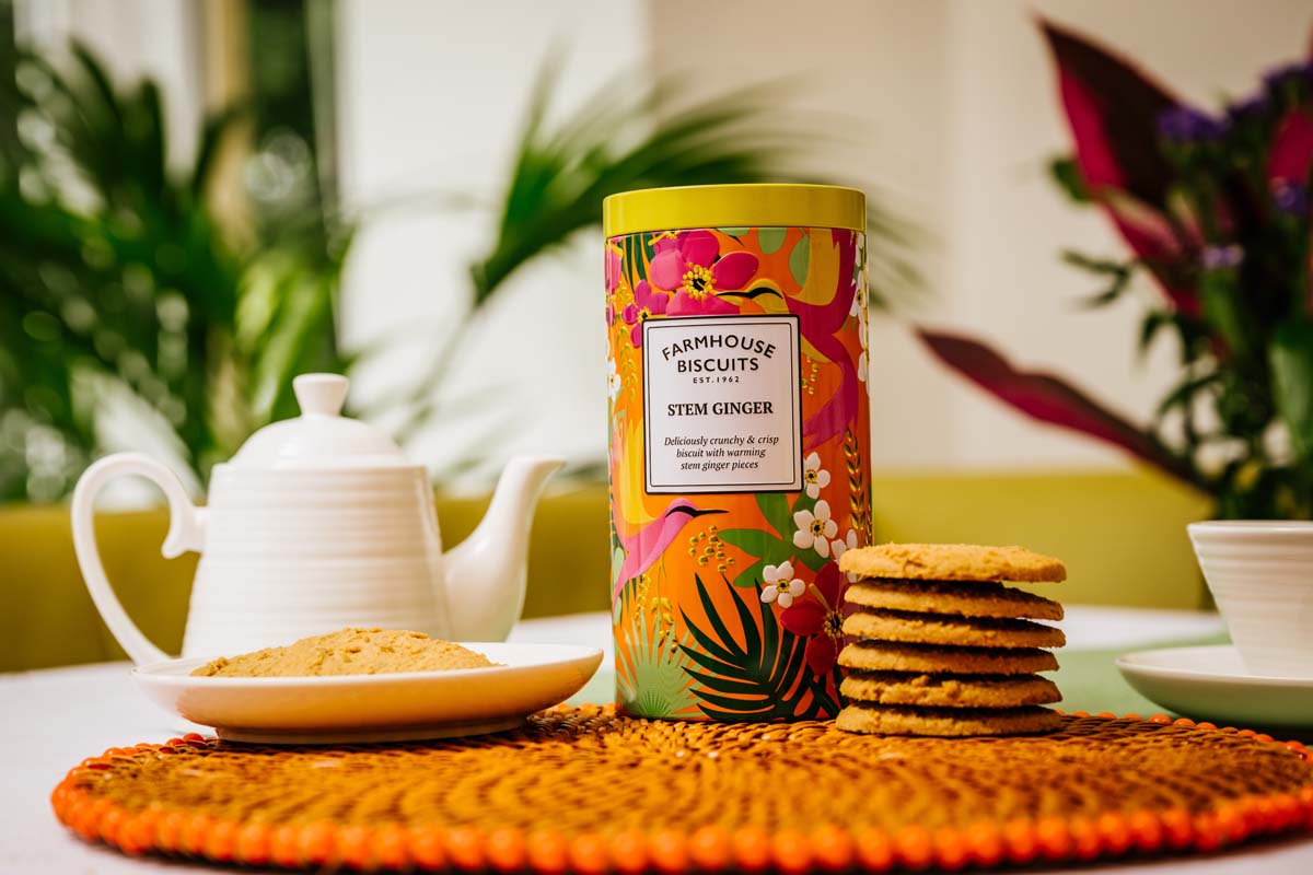 FARMHOUSE Tropical Stem Ginger Tin