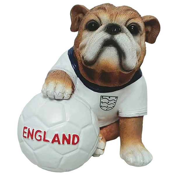 Football Mad English Bulldog - Great gift for football fans and dog lovers