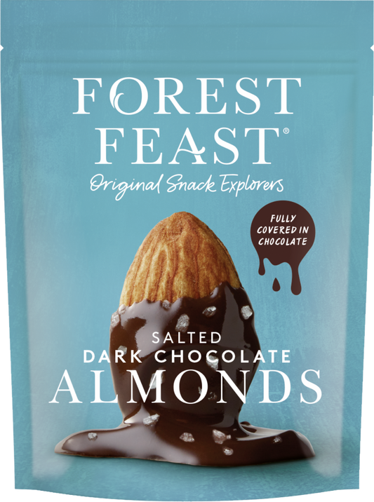 Forest Feast dark chocolate almonds
