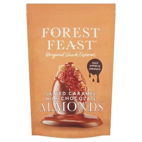 Forest Feast s caram ch covered almonds