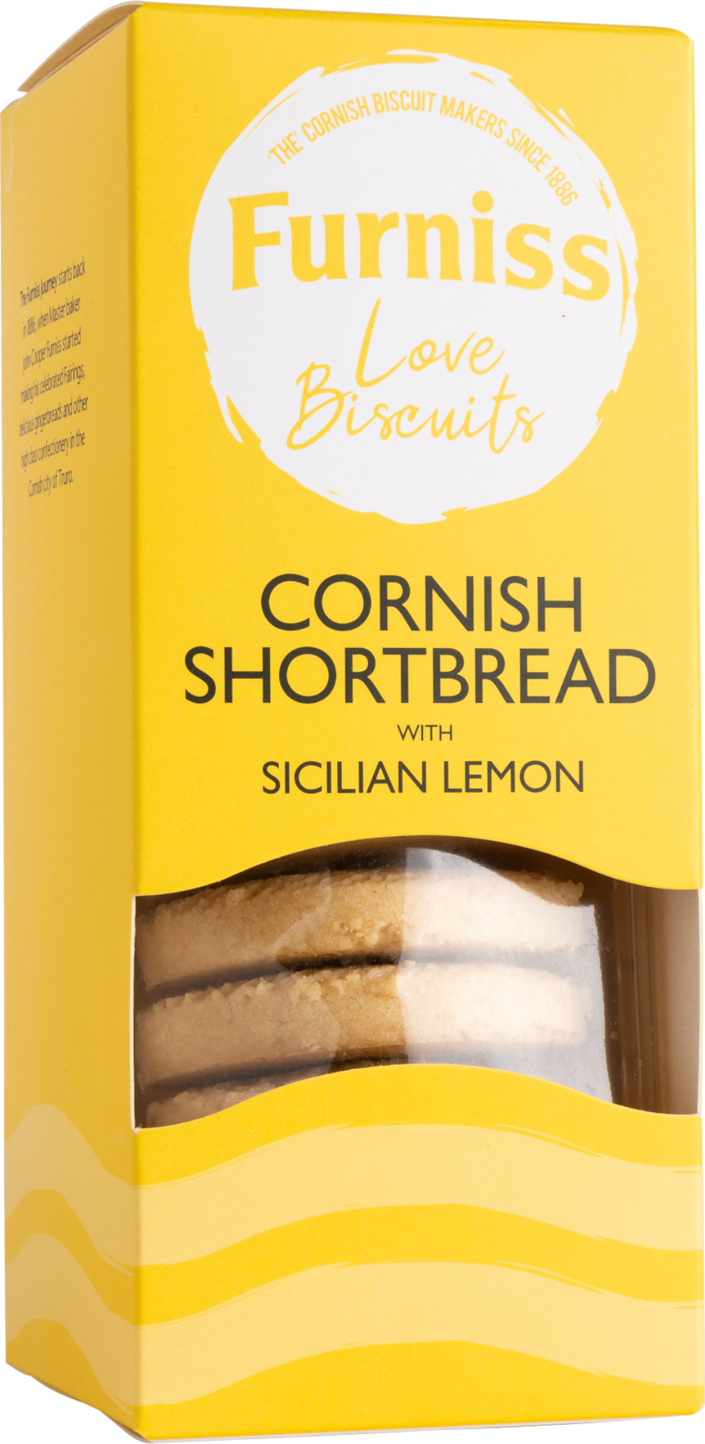 FURNISS Cornish Shortbread with with Sicilian Lemon 200g