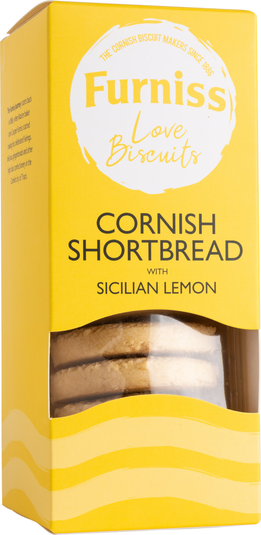 FURNISS Cornish Shortbread with with Sicilian Lemon 200g