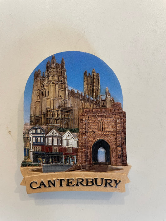 Canterbury Printed Resin Magnet