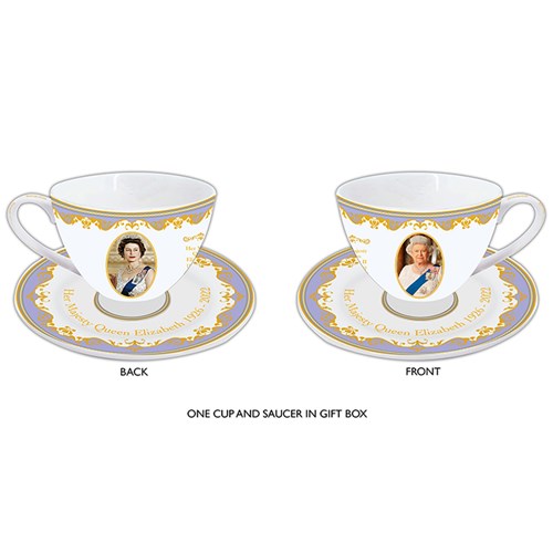Queen Elizabeth II Cup & Saucer