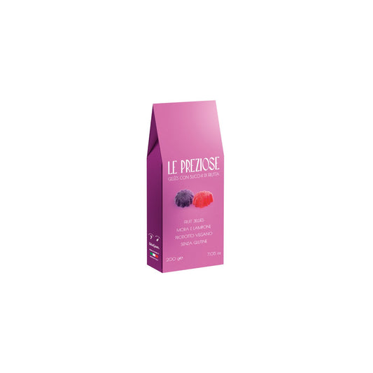 Italian blackberry & raspberry fruit jellies - 200g