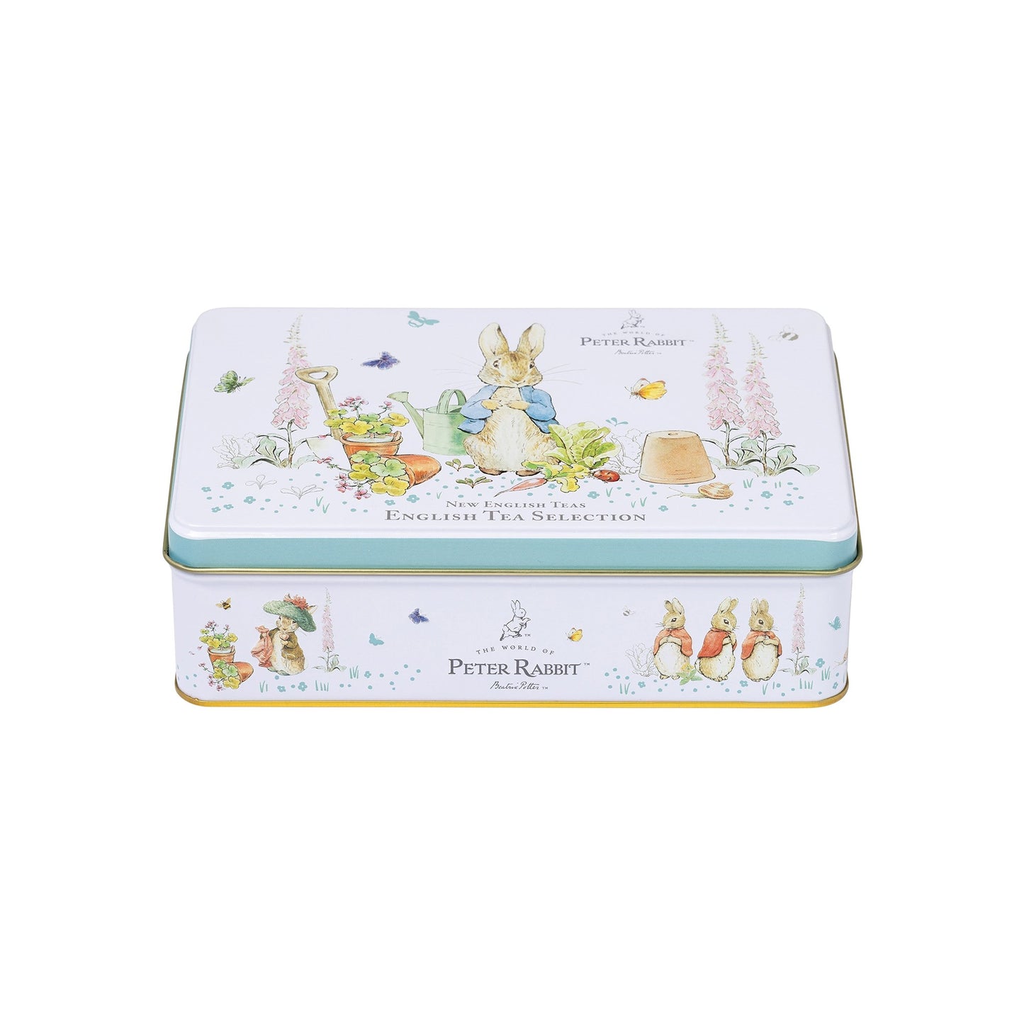 NEW ENGLISH TEAS Teabag Selection Peter Rabbit Tin 72 teabags