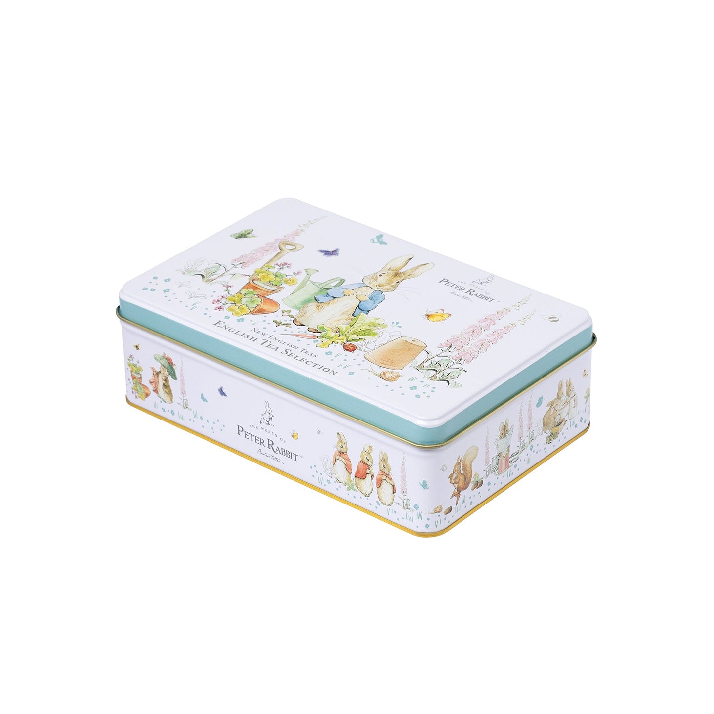 NEW ENGLISH TEAS Teabag Selection Peter Rabbit Tin 72 teabags