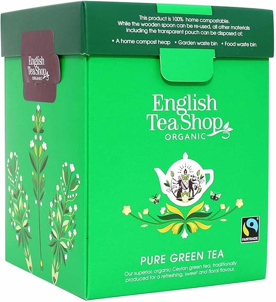 ENGLISH TEA SHOP Pure Green Whole Leaf Tea - 80g