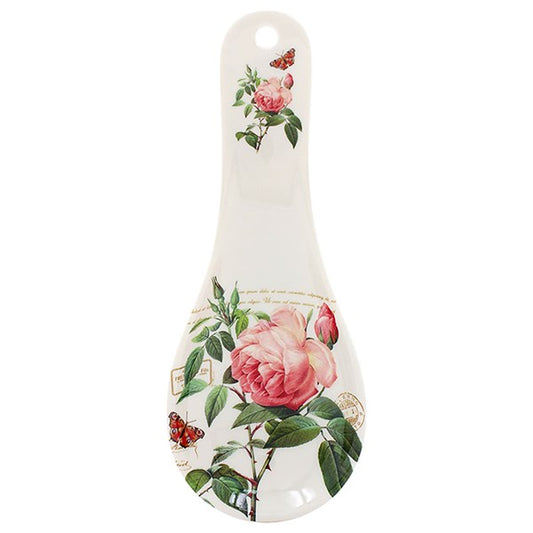 Redoute Rose Spoon Rest