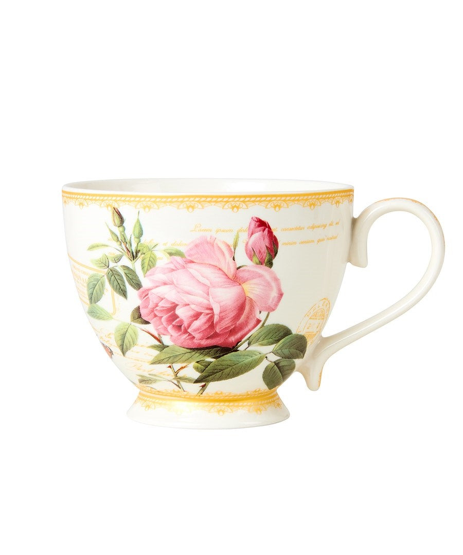 REDOUTE ROSE - Vintage Rose Teacup