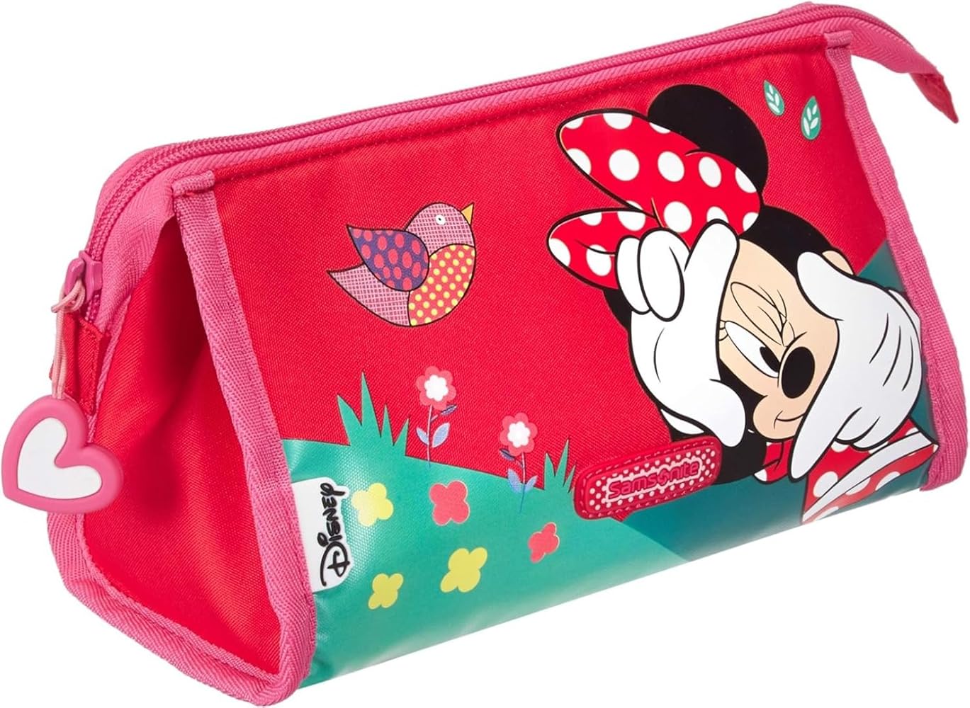 Samsonite Mickey Mouse pencil case - red