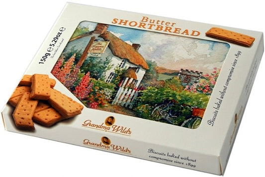 GRANDMA WILDS Butter Shortbread Post Card P