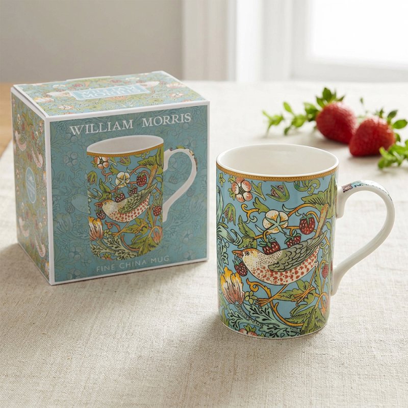 STRAWBERRY THIEF MUG - WILLIAM MORRIS