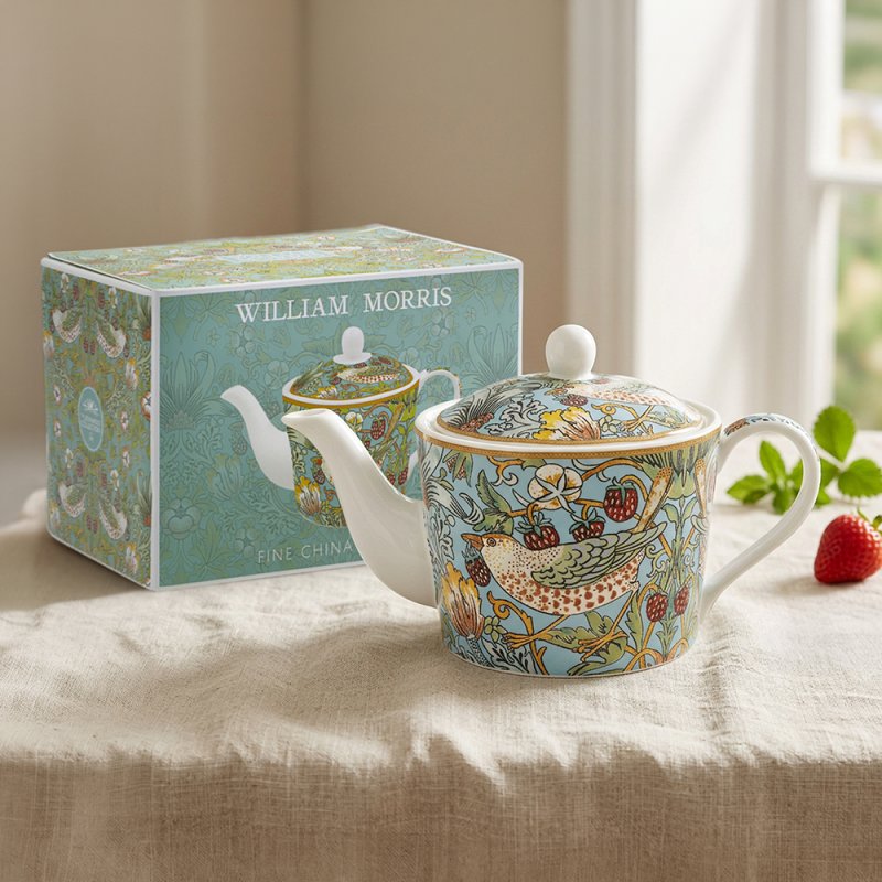 STRAWBERRY THIEF TEA POT - WILLIAM MORRIS