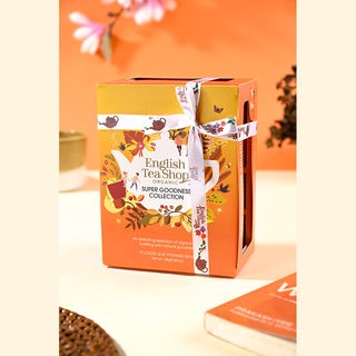 ENGLISH TEA SHOP  Super Goodness Tea Collection - 12 Pyramid Gift Pack