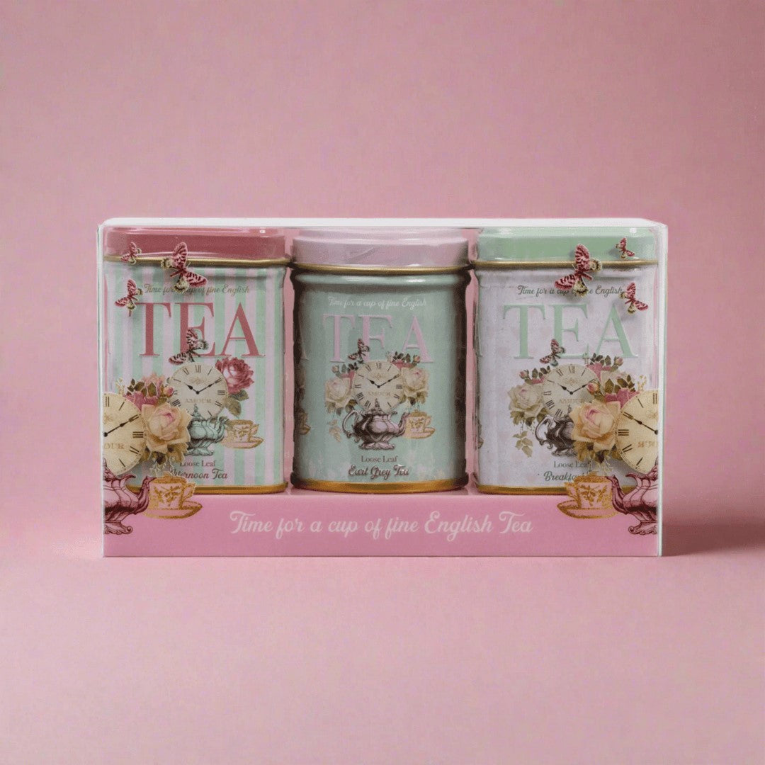 New English Teas - Time For Tea - Mini Tea Tin Set