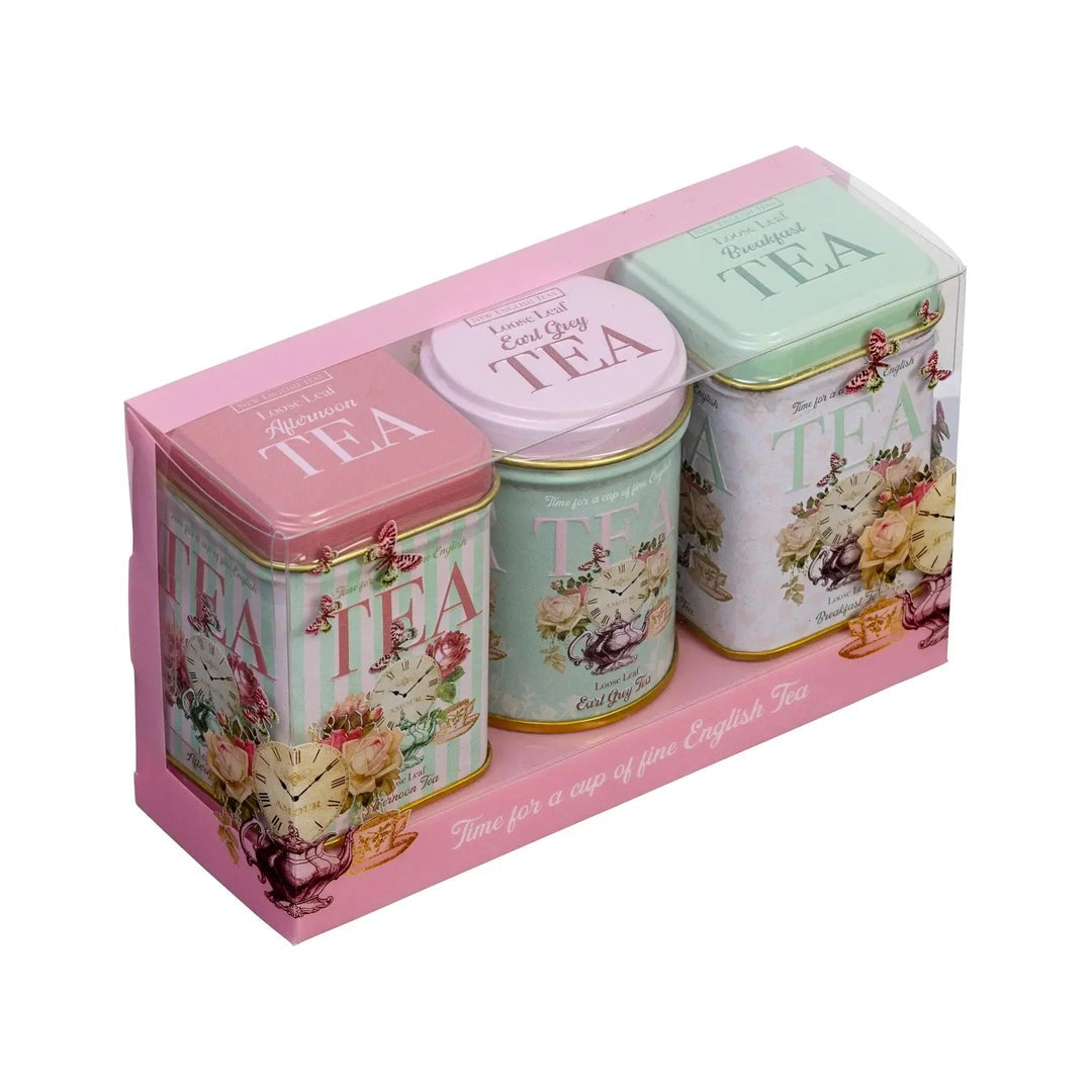 New English Teas - Time For Tea - Mini Tea Tin Set