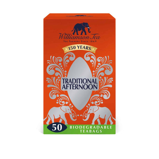Williamson Tea - Traditional Afternoon 50 Teabags