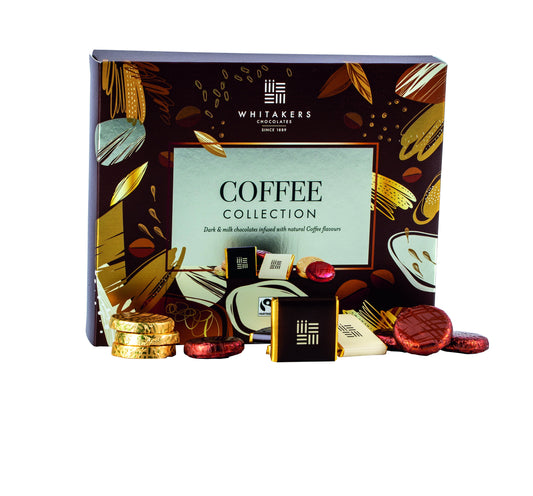 Whitakers dark and milk chocolate COFFEE Assortment