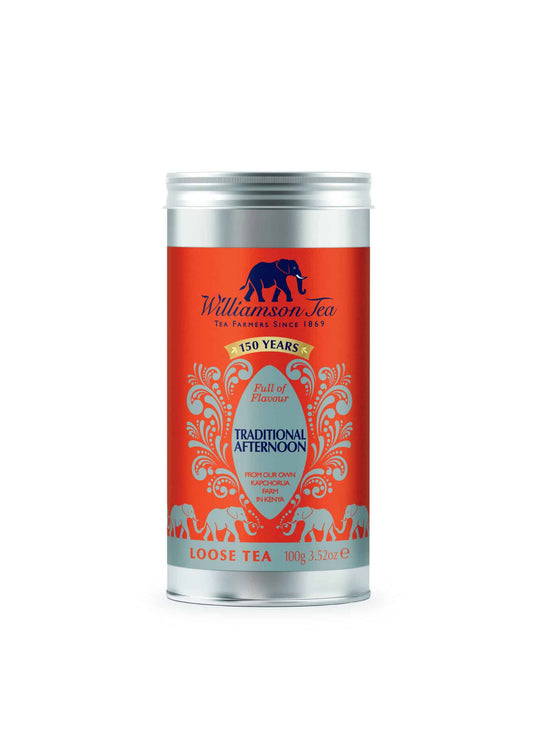 Williamson Tea - Traditional Afternoon Loose Tea Caddy 100 g